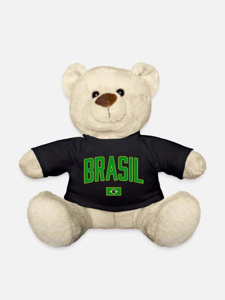 Brésil | Brasil - Nounours - noir