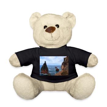 Madeira Portugal Poster - Teddy - Schwarz - Vorne