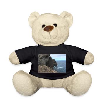 Madeira Portugal Poster - Teddy Bear - black - Front