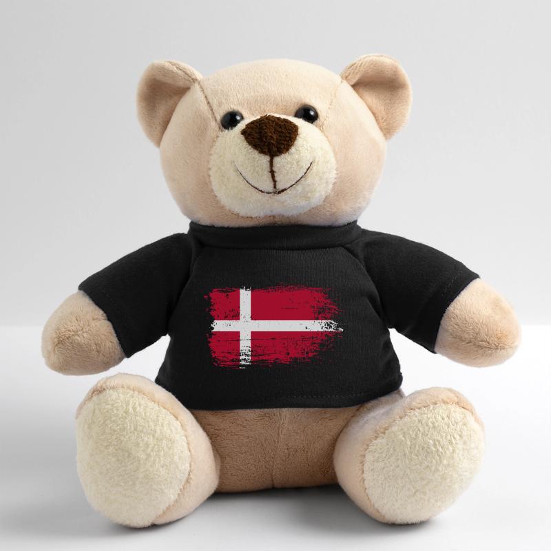 Imprimé drapeau danois grunge Nounours