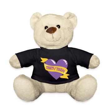 Sie sprechen sie aus - Teddy - Schwarz - Vorne