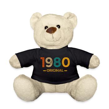 1980 ORIGINAL - Nounours - noir - Devant