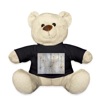 Neuronales Netzwerk - Teddy - Schwarz - Vorne