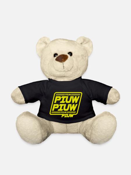Piuw Piuw galaxy wars - Nounours - noir