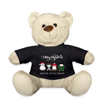 santas squad - Teddy - Schwarz - Vorne