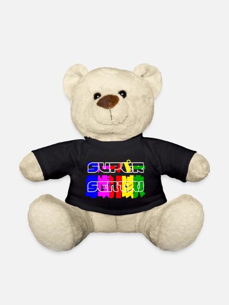 Super Sentai - Teddy Bear - black