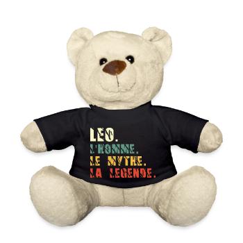 Léo l homme le mythe la légende - Nounours - noir - Devant