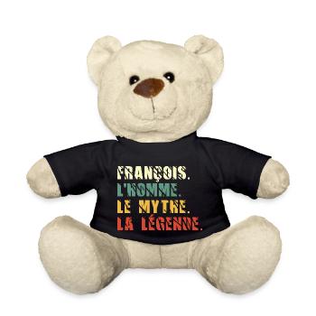 François l homme le mythe la légende - Nounours - noir - Devant