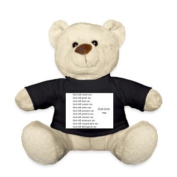 God - Teddy - Schwarz - Vorne