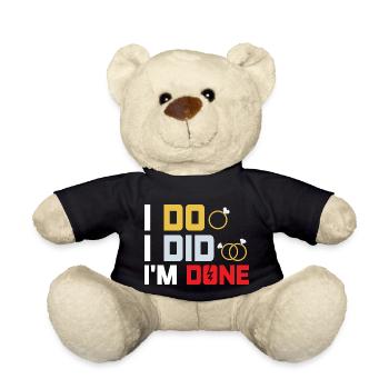 Je fais, j’ai fait, j’en ai fini de divorcer femmes divorcées - Nounours - noir - Devant