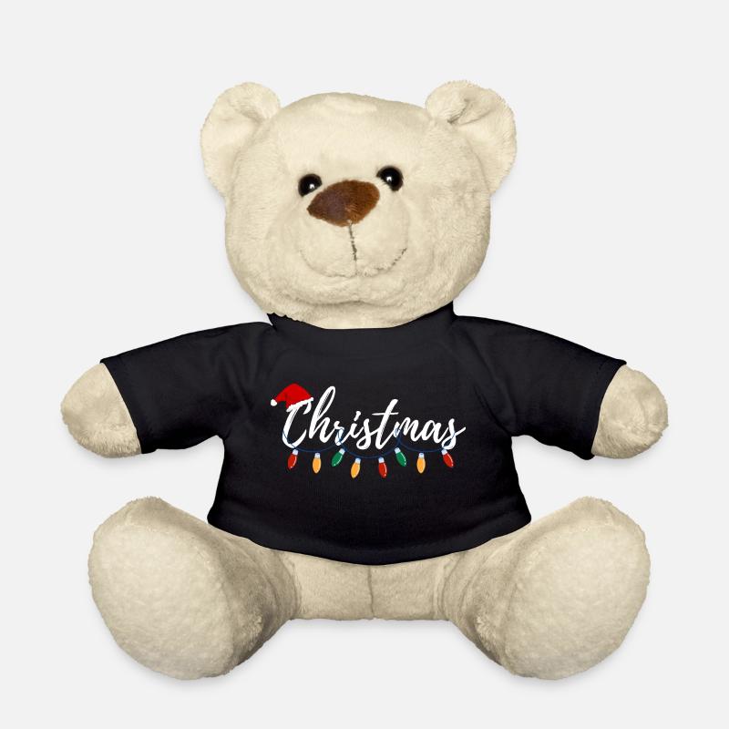 Weihnachtsgeschenk - Teddy - Schwarz