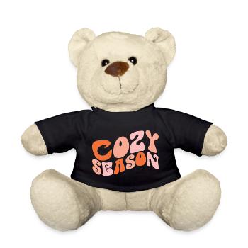 Cozy Season - Teddy Bear - black - Front