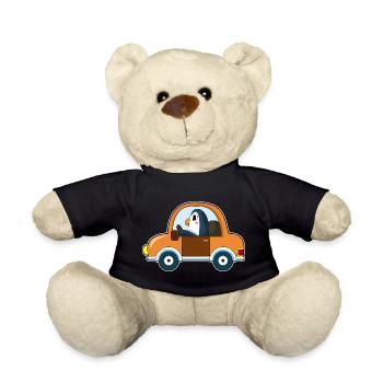 Pinguin Auto - Teddy - Schwarz - Vorne