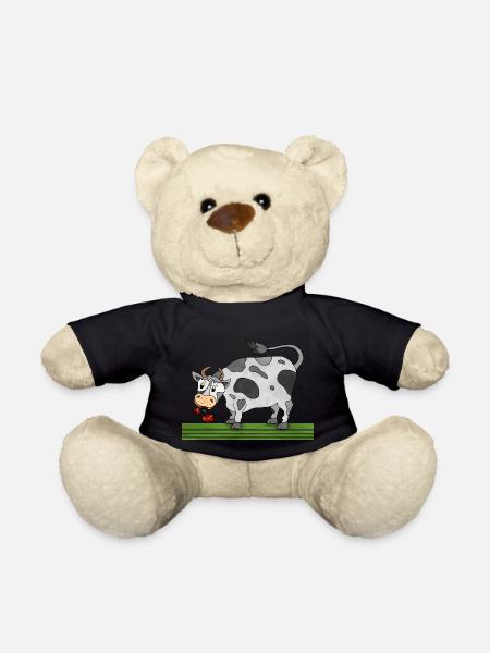 Bull - Teddy Bear - black