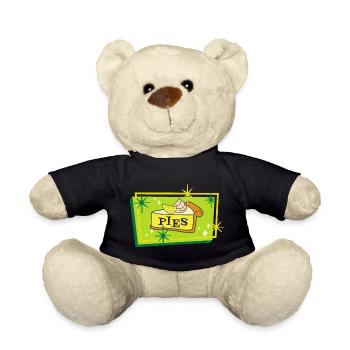 cheesecake lovers - Teddy Bear - black - Front