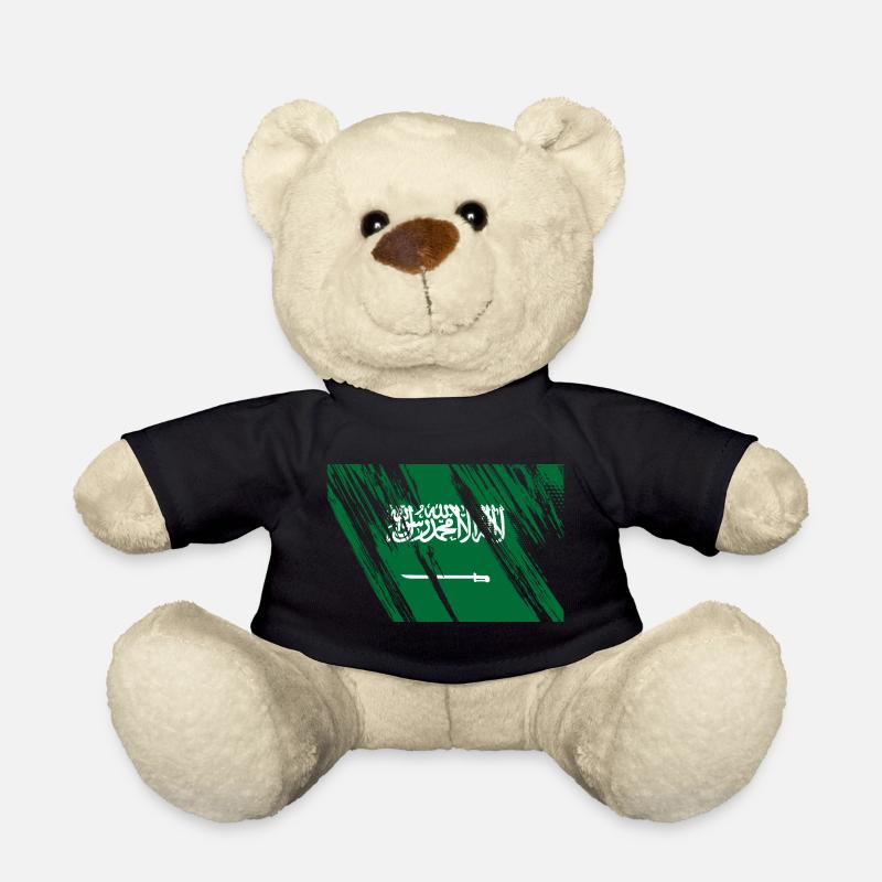 Saudi Arabien Flagge - Teddy - Schwarz