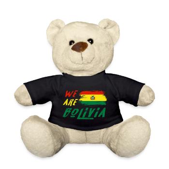 Nous sommes la Bolivie - Nounours - noir - Devant