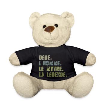 DEDE la légende - Nounours - noir - Devant