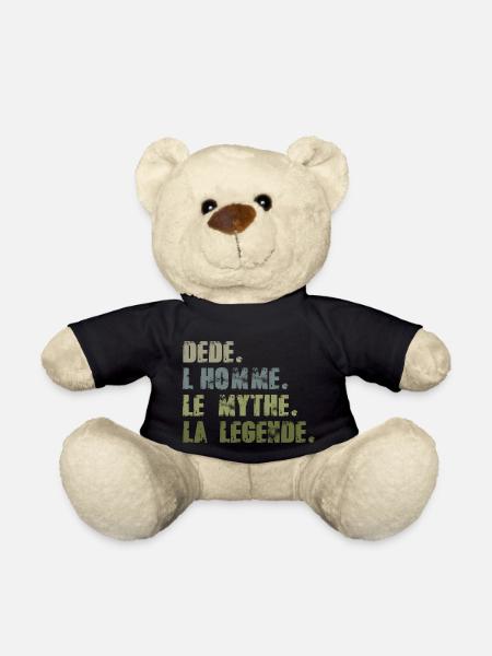 DEDE la légende - Nounours - noir