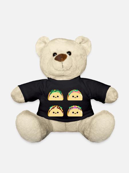 Les tacos Kawaii - Nounours - noir