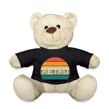 Rétro - Nounours - noir - Devant