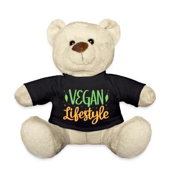 Veganer Lebensstil - Teddy - Schwarz - Vorne