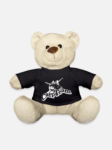 CARP TEAM CARPHUNTER KARPFEN ANGLER KARPFENANGLER - Teddy - Schwarz