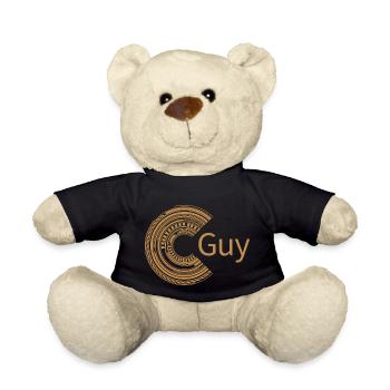 Für Guy - Teddy - Schwarz - Vorne