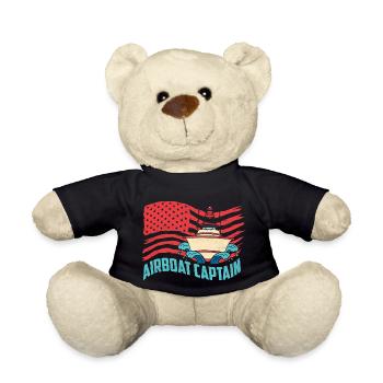 Airboat Captain Hydroplane Air Boat Propeller Swam - Teddy - Schwarz - Vorne