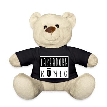 lieben lustig hundehalter bluthund geschenk - Teddy - Schwarz - Vorne