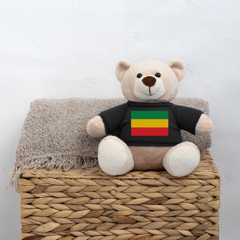 Drapeau du Reggae Rastafari Rasta Roots One Love Nounours