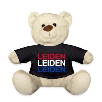 LEIDEN Netherlands Niederlande Flgge - Teddy - Schwarz - Vorne