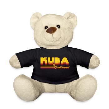 Cuba - Pure joie de vivre with the summer design - Teddy Bear - black - Front