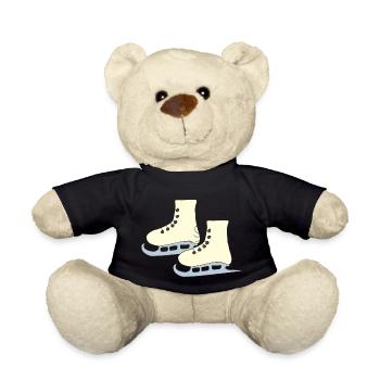 schlittschuhe gelb - Teddy - Schwarz - Vorne