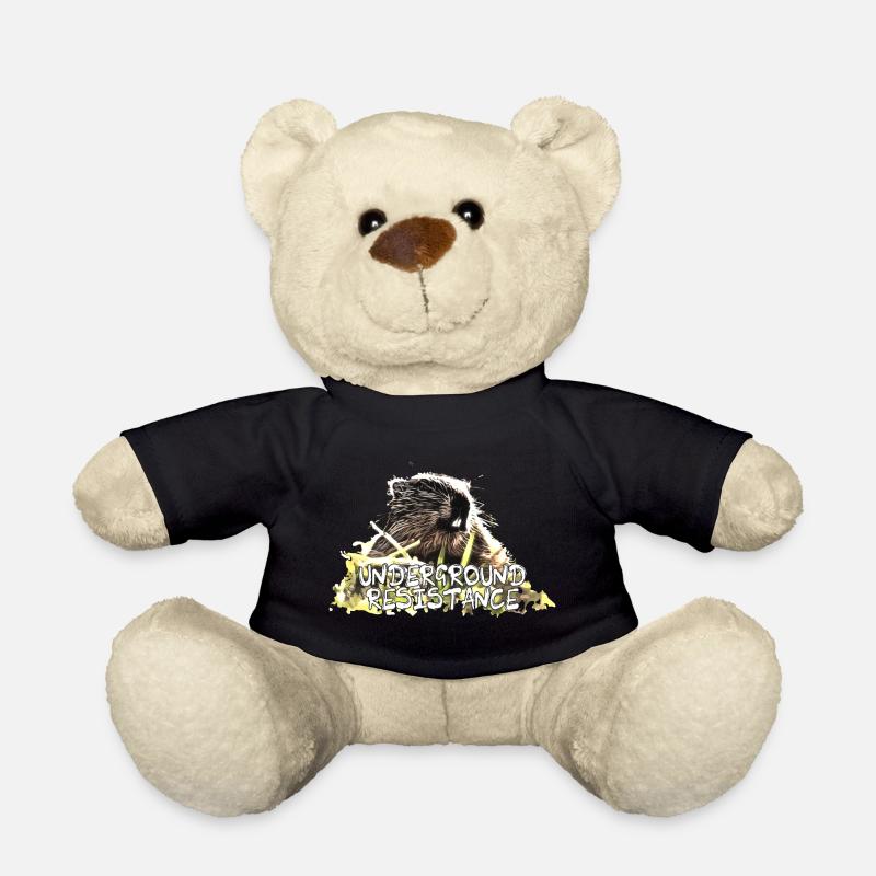Kult Murmeltier - Underground Resistance - Teddy - Schwarz