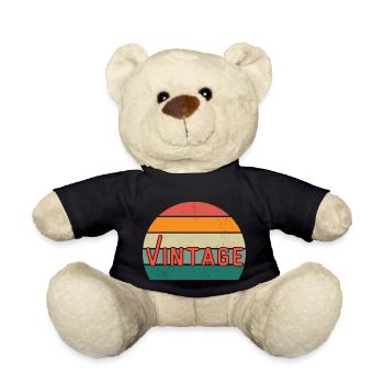 Vintage Design - Zeitlos - Teddy - Schwarz - Vorne