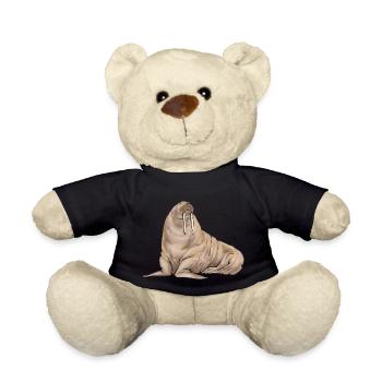 Walross - Teddy - Schwarz - Vorne