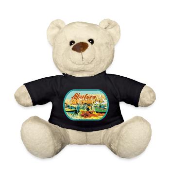 Albufeira Fishermen's Beach, praia dos pescadores - Teddy Bear - black - Front