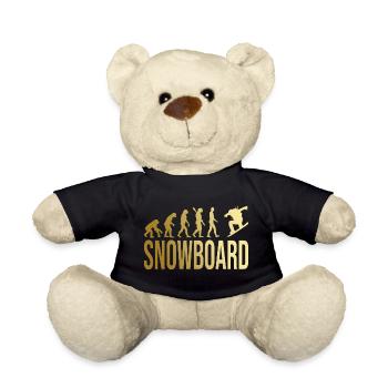 Evolution Snowboard - Teddy - Schwarz - Vorne
