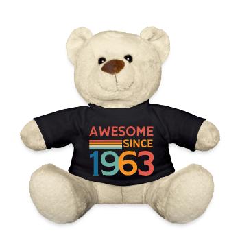Awesome since 1963 - Nounours - noir - Devant