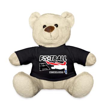 Football Fever Pays-Bas - Nounours - noir - Devant
