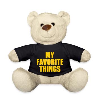 my favorite things - Teddy - Schwarz - Vorne