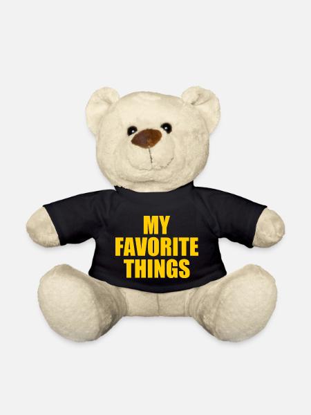 my favorite things - Teddy - Schwarz