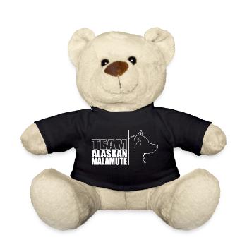 ÉQUIPE Alaskan Malamute Chien Chien Wilsigns - Nounours - noir - Devant