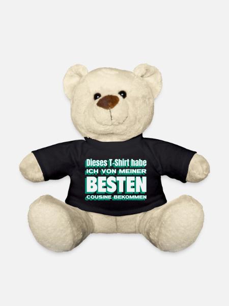 Cadeau de ma meilleure cousine - Nounours - noir