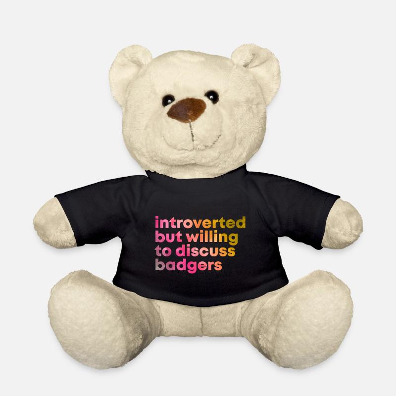 Badger - Teddy Bear - black