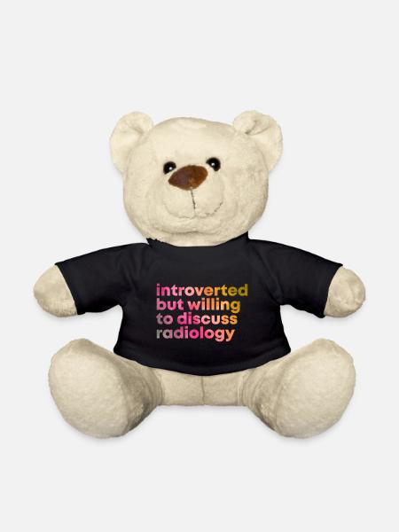 Radiology Radiology Radiology - Teddy Bear - black