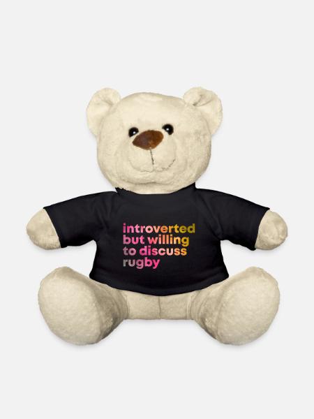 Rugby Rugby Rugby - Teddy - Schwarz