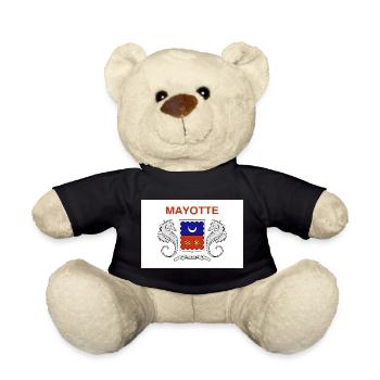 Mayotte - Teddy - Schwarz - Vorne