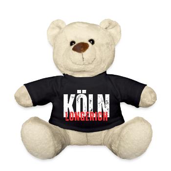 Longerich white red - Teddy Bear - black - Front